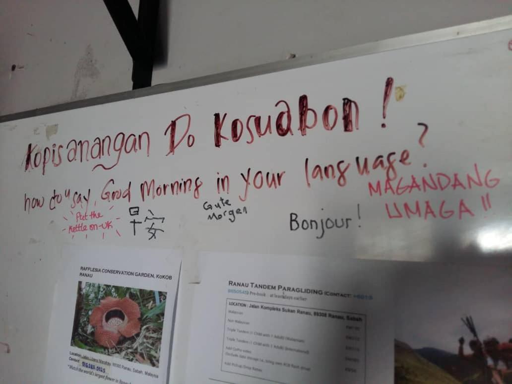 Ranau Backpackers Hostel מראה חיצוני תמונה